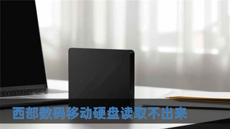 西部数码移动硬盘读取不出来