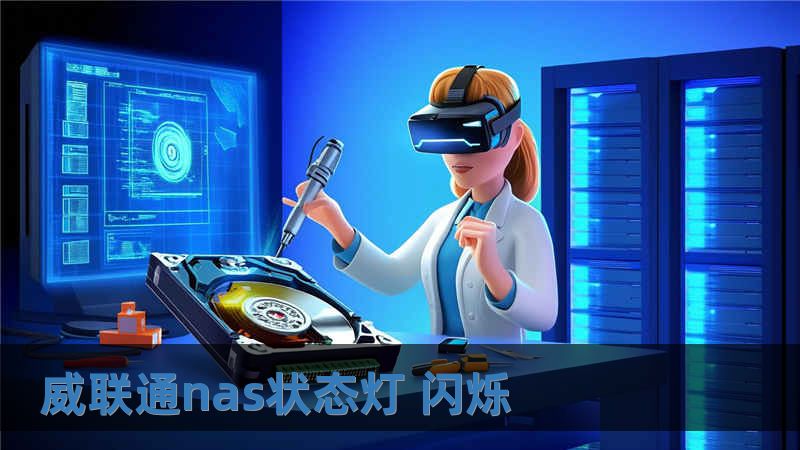 威联通nas状态灯 闪烁