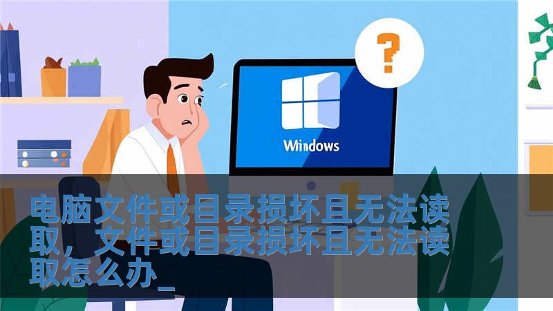 电脑文件或目录损坏且无法读取，文件或目录损坏且无法读取怎么办_
