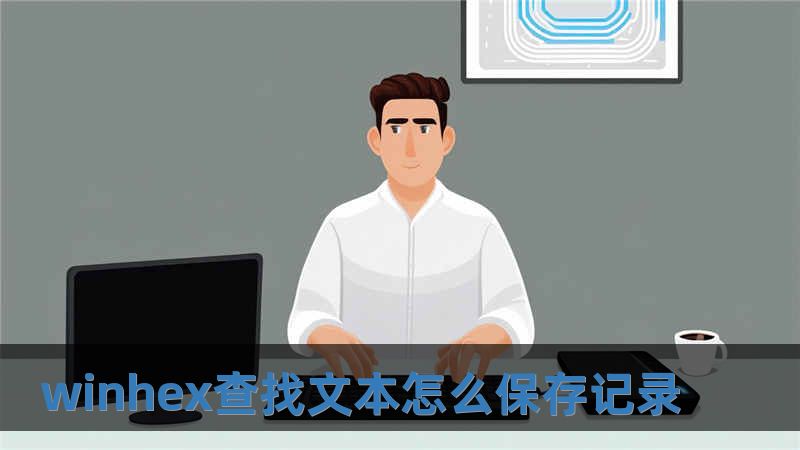winhex查找文本怎么保存记录