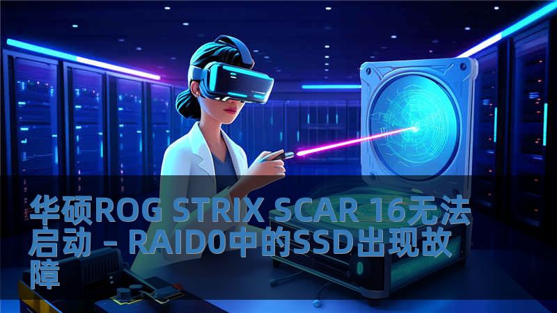 华硕ROG STRIX SCAR 16无法启动 – RAID0中的SSD出现故障