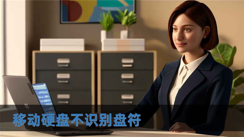 移动硬盘不识别盘符