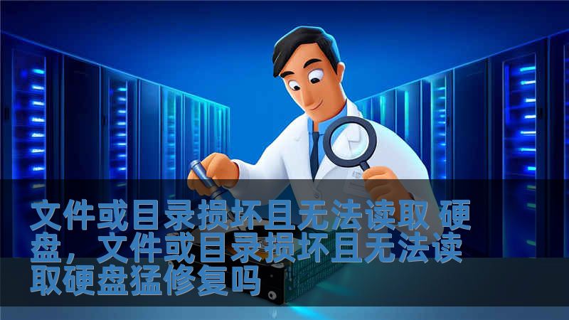 文件或目录损坏且无法读取 硬盘，文件或目录损坏且无法读取硬盘猛修复吗