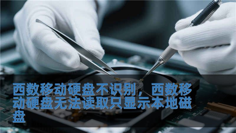 西数移动硬盘不识别，西数移动硬盘无法读取只显示本地磁盘