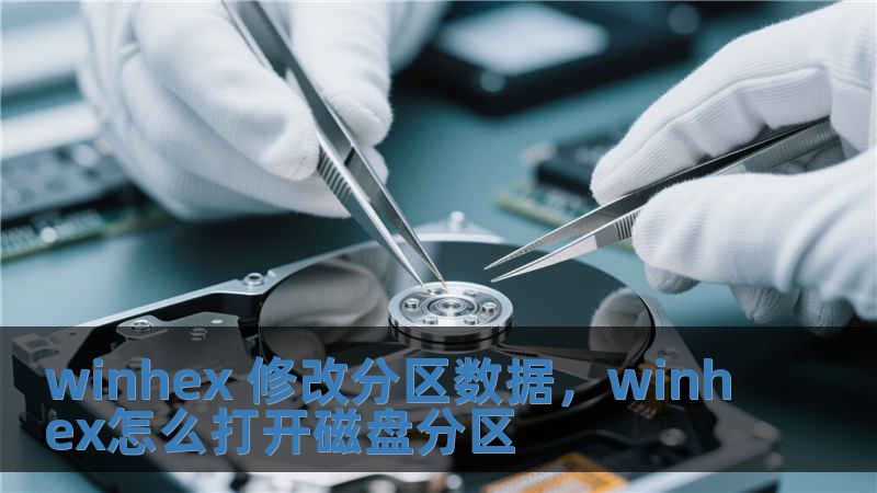 winhex 修改分区数据，winhex怎么打开磁盘分区