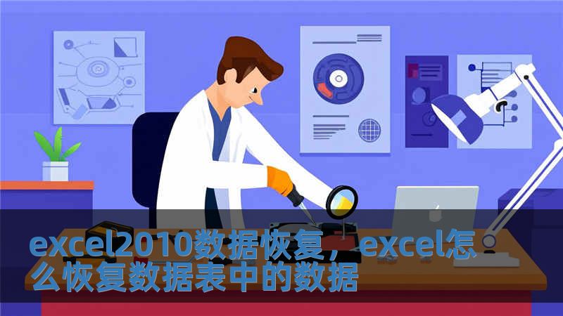 excel2010数据恢复，excel怎么恢复数据表中的数据