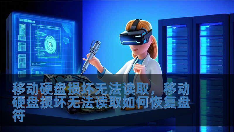 移动硬盘损坏无法读取，移动硬盘损坏无法读取如何恢复盘符