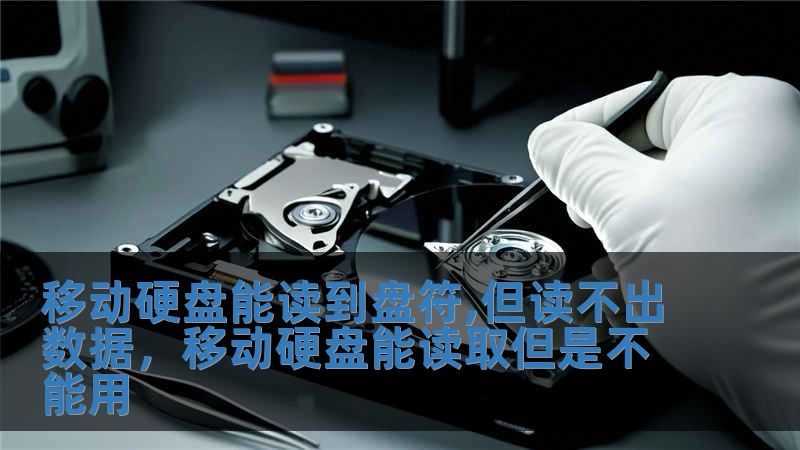移动硬盘能读到盘符,但读不出数据，移动硬盘能读取但是不能用