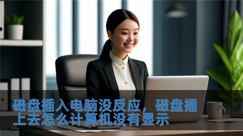 磁盘插入电脑没反应，磁盘插上去怎么计算机没有显示