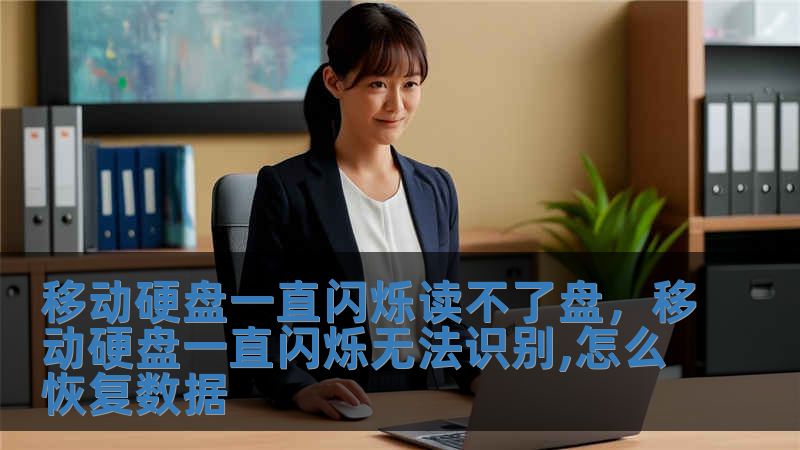 移动硬盘一直闪烁读不了盘，移动硬盘一直闪烁无法识别,怎么恢复数据