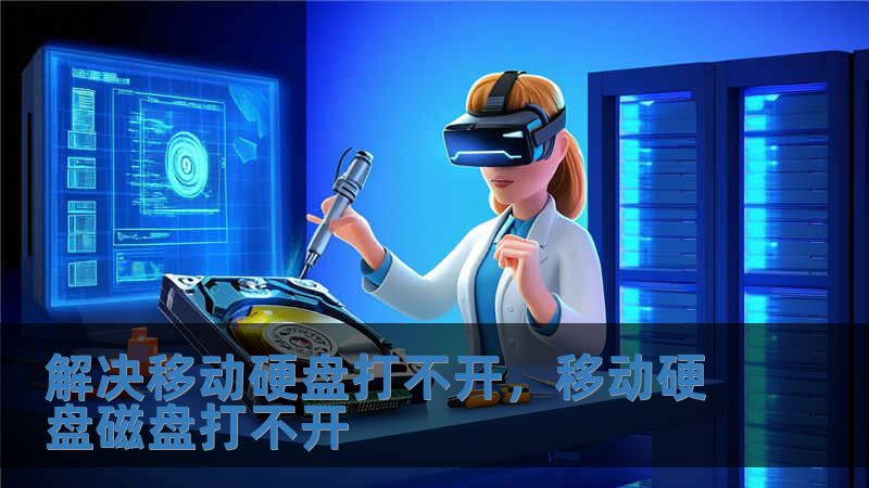 解决移动硬盘打不开，移动硬盘磁盘打不开