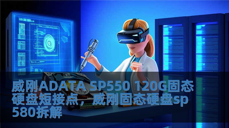 威刚ADATA SP550 120G固态硬盘短接点，威刚固态硬盘sp580拆解