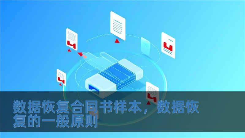 数据恢复合同书样本，数据恢复的一般原则