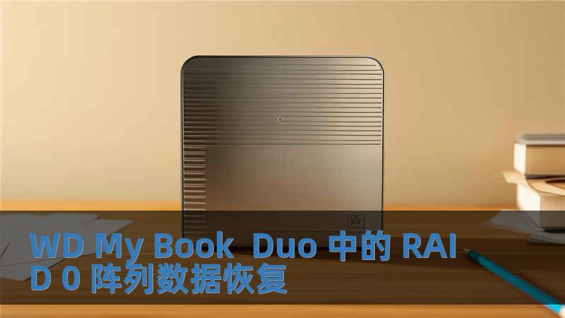 WD My Book  Duo 中的 RAID 0 阵列数据恢复