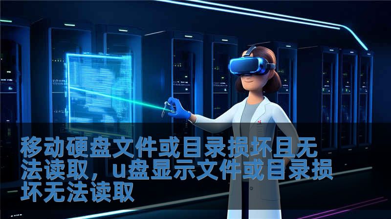 移动硬盘文件或目录损坏且无法读取，u盘显示文件或目录损坏无法读取