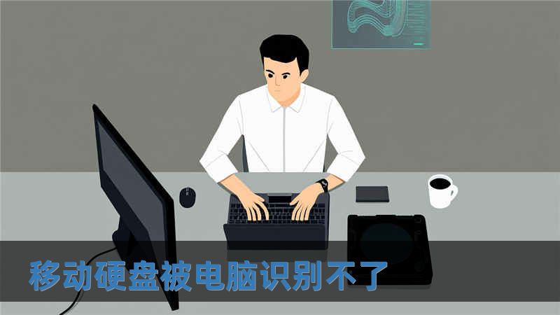 移动硬盘被电脑识别不了