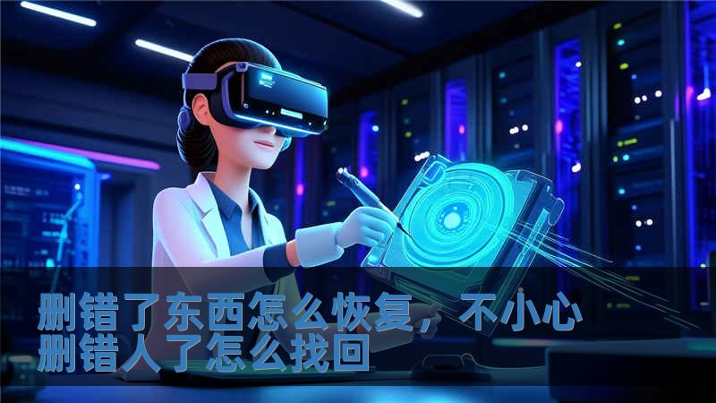 删错了东西怎么恢复，不小心删错人了怎么找回