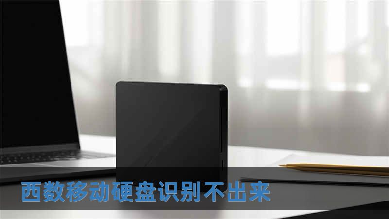 西数移动硬盘识别不出来