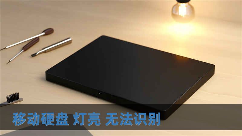 移动硬盘 灯亮 无法识别