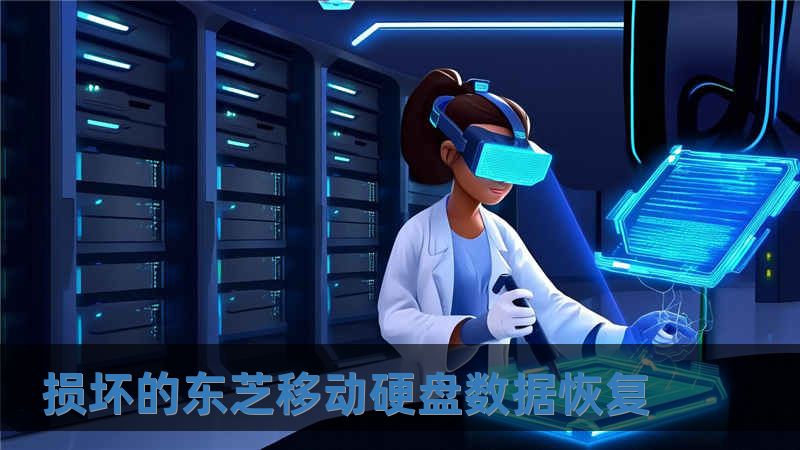 损坏的东芝移动硬盘数据恢复
