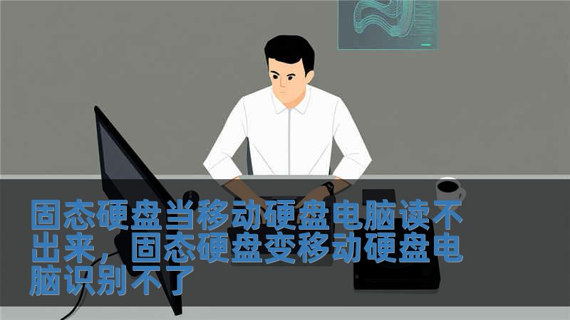 固态硬盘当移动硬盘电脑读不出来，固态硬盘变移动硬盘电脑识别不了