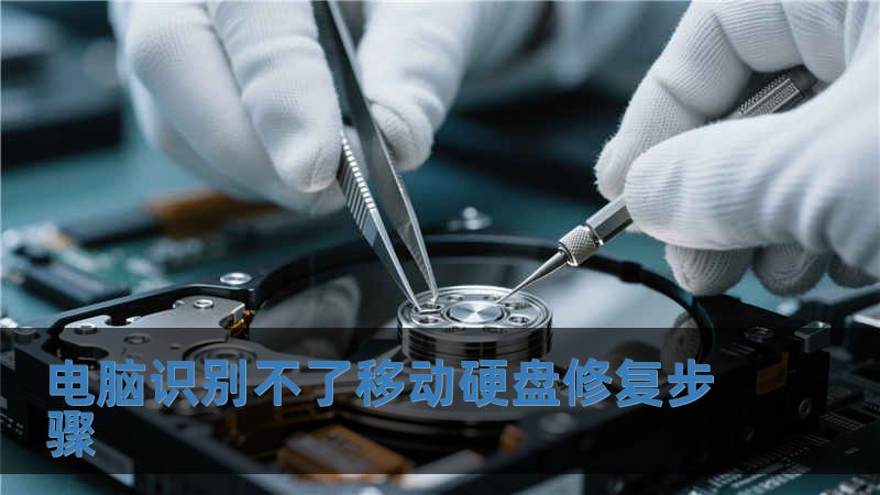 电脑识别不了移动硬盘修复步骤