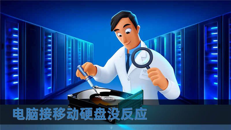 电脑接移动硬盘没反应