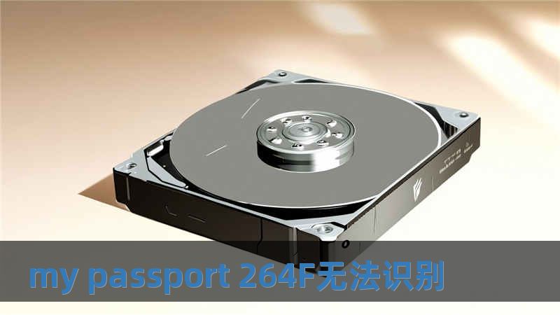 my passport 264F无法识别