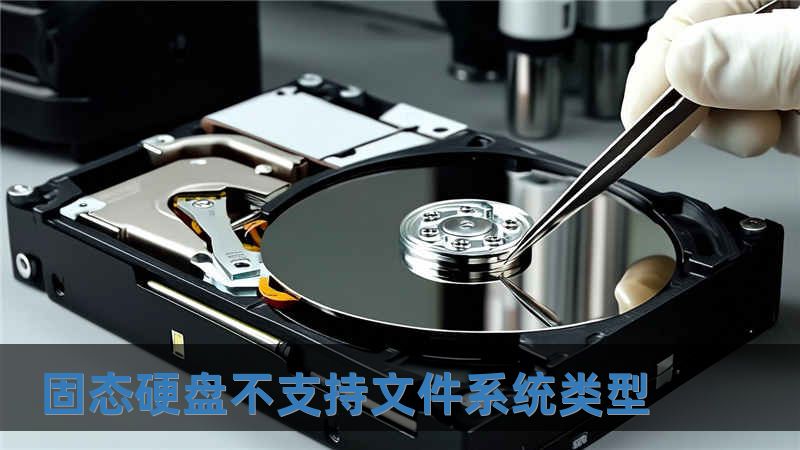 固态硬盘不支持文件系统类型