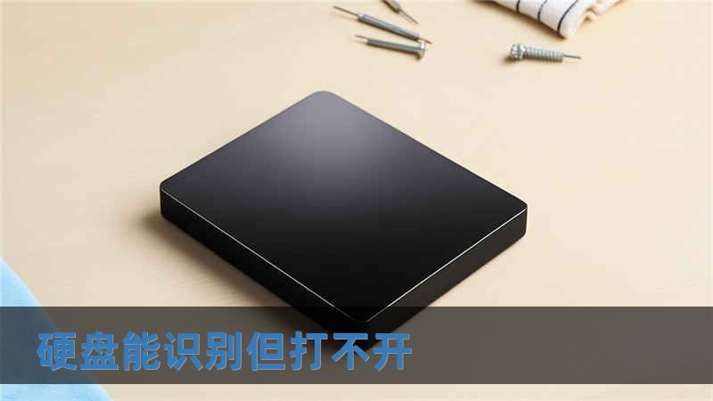 硬盘能识别但打不开