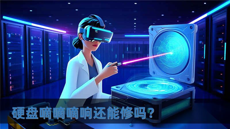 硬盘嘀嘀嘀响还能修吗？