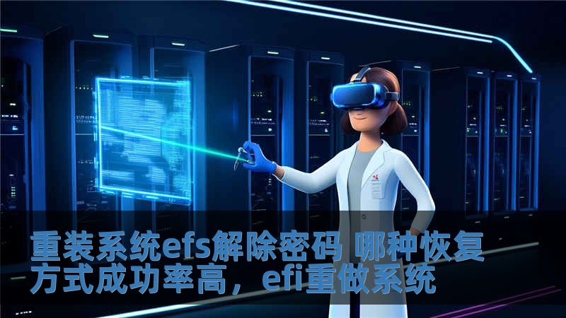 重装系统efs解除密码 哪种恢复方式成功率高，efi重做系统