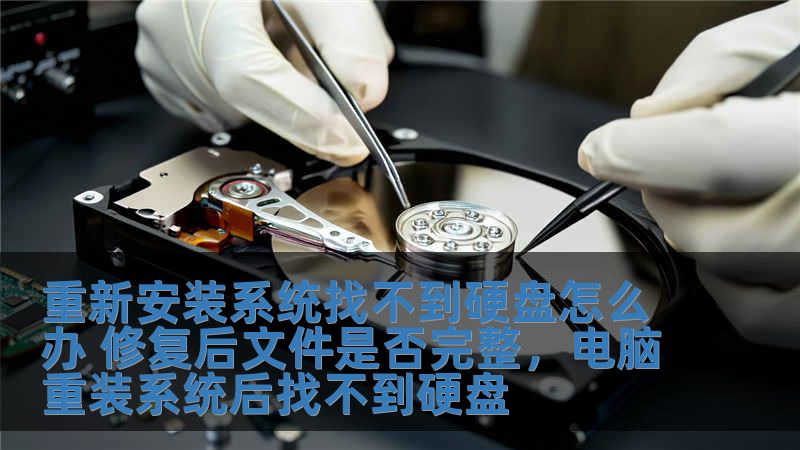 重新安装系统找不到硬盘怎么办 修复后文件是否完整，电脑重装系统后找不到硬盘