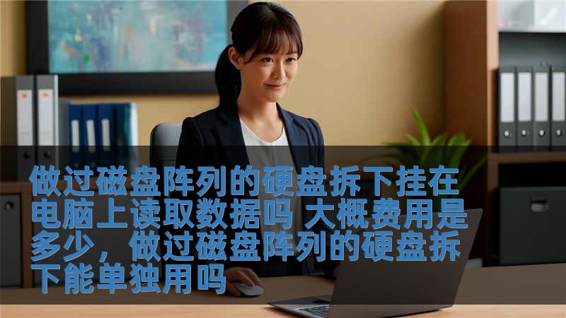 做过磁盘阵列的硬盘拆下挂在电脑上读取数据吗 大概费用是多少，做过磁盘阵列的硬盘拆下能单独用吗