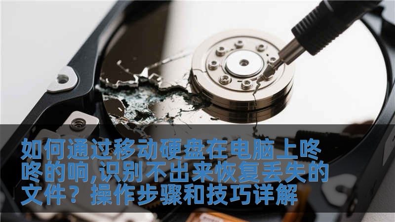 如何通过移动硬盘在电脑上咚咚的响,识别不出来恢复丢失的文件？操作步骤和技巧详解