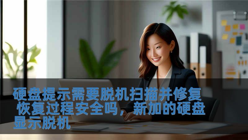 硬盘提示需要脱机扫描并修复 恢复过程安全吗，新加的硬盘显示脱机