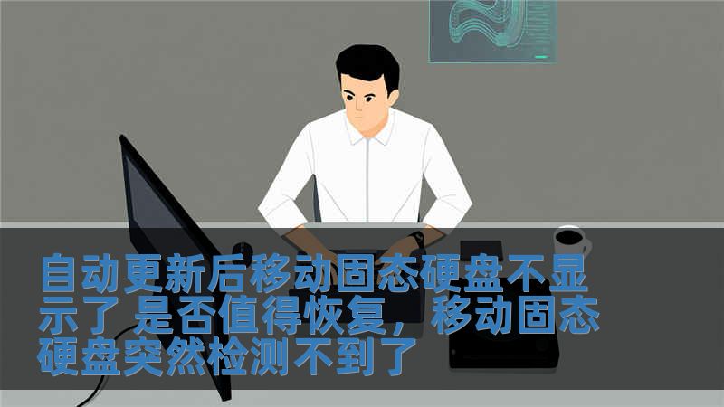 自动更新后移动固态硬盘不显示了 是否值得恢复，移动固态硬盘突然检测不到了