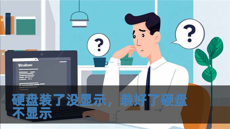 硬盘装了没显示，装好了硬盘不显示
