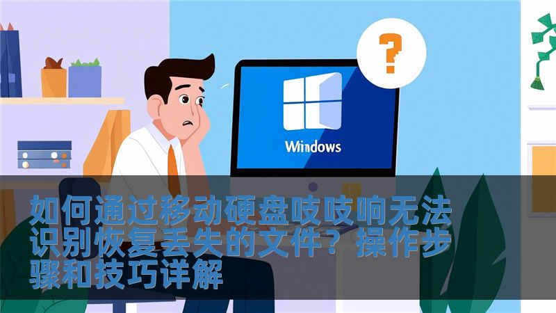 如何通过移动硬盘吱吱响无法识别恢复丢失的文件？操作步骤和技巧详解