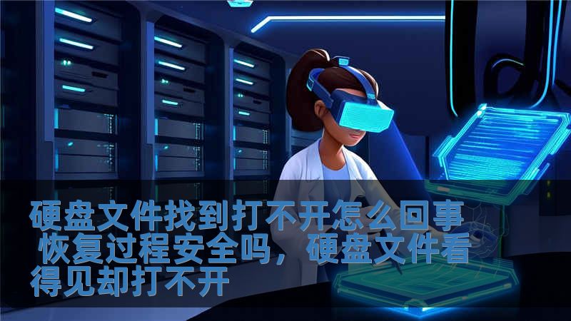 硬盘文件找到打不开怎么回事 恢复过程安全吗，硬盘文件看得见却打不开