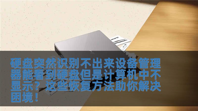 硬盘突然识别不出来设备管理器能看到硬盘但是计算机中不显示？这些恢复方法助你解决困境！