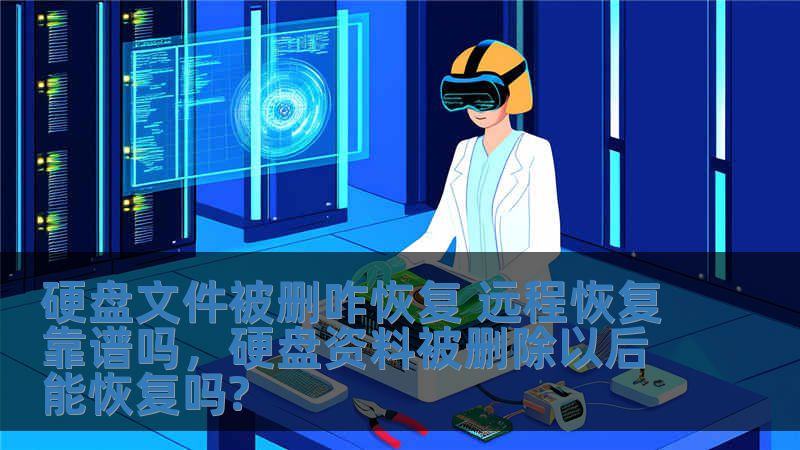 硬盘文件被删咋恢复 远程恢复靠谱吗，硬盘资料被删除以后能恢复吗?