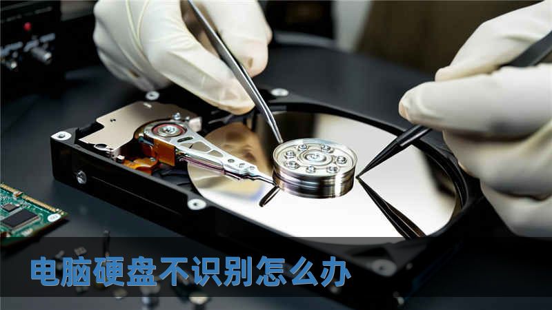 电脑硬盘不识别怎么办
