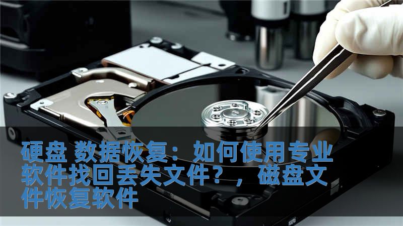 硬盘 数据恢复：如何使用专业软件找回丢失文件？，磁盘文件恢复软件