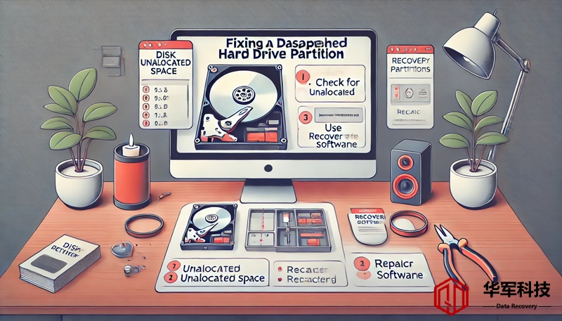 硬盘分区消失的恢复方法