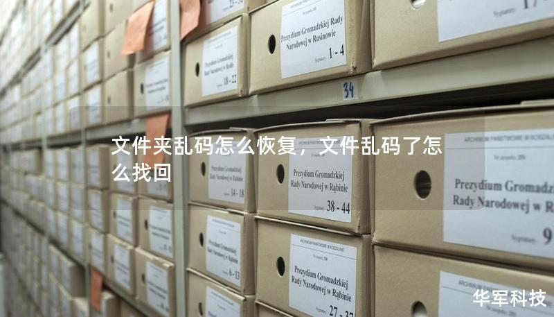 文件夹乱码怎么恢复,文件乱码了怎么找回 文件夹乱码怎么恢复,文件乱码了怎么找回