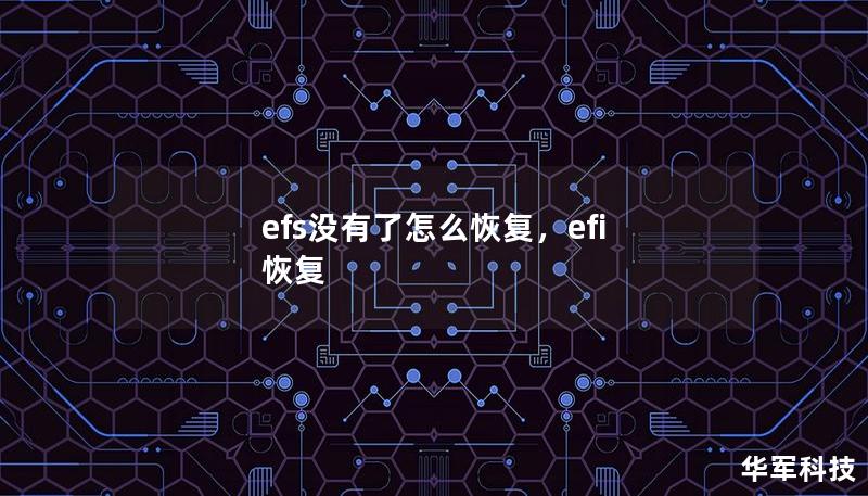 efs没有了怎么恢复,efi 恢复 efs没有了怎么恢复,efi 恢复