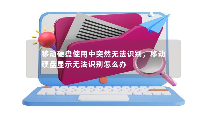 移动硬盘使用中突然无法识别,移动硬盘显示无法识别怎么办 移动硬盘使用中突然无法识别,移动硬盘显示无法识别怎么办