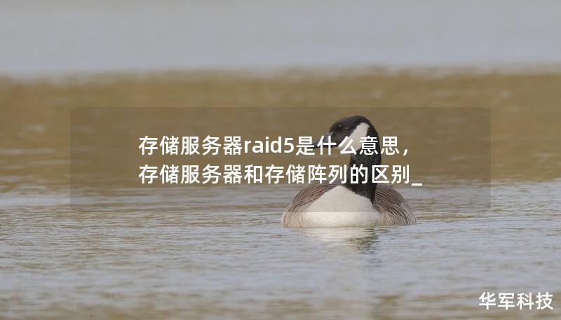 存储服务器raid5是什么意思，存储服务器和存储阵列的区别_