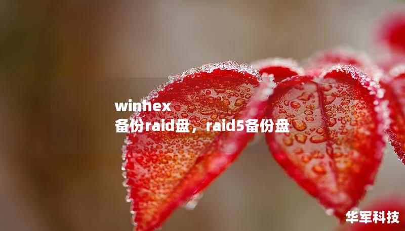 winhex 备份raid盘，raid5备份盘